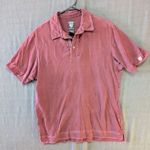 Kuhl Wayfarer Wildfibre Organic Cotton Embroidered Polo Shirt Hiking - Size M